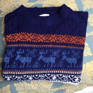 Vintage ski sweater-size med